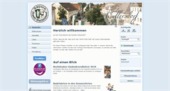 Desktop Screenshot of markt-wallersdorf.de